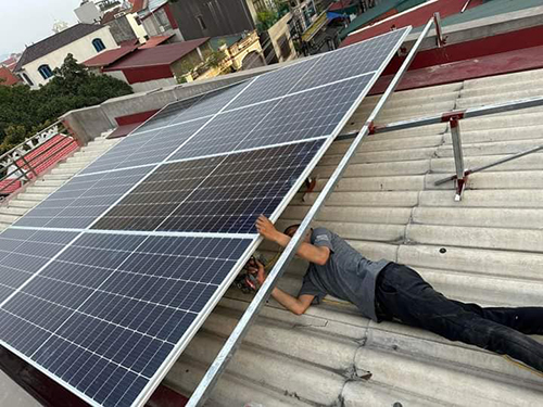 Thi công lắp đặt hệ thống điện năng lượng mặt trời áp mái - Bình Thảo Solar - Công Ty TNHH Bình Thảo BN